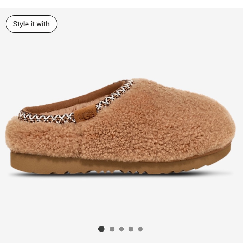 UGG Brown Shearling Slippers
